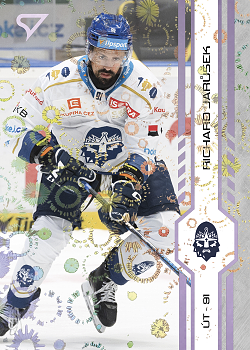 Richard Jarusek Kladno Tipsport ELH 2024/25 SportZoo 2. serie Puck Marks #358